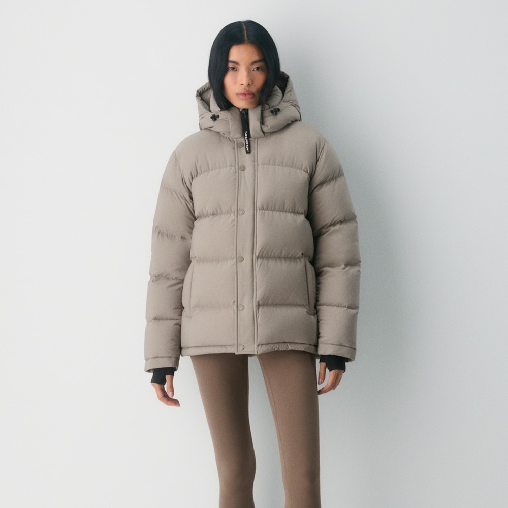 Aritzia The Super Puff Beige Jacket